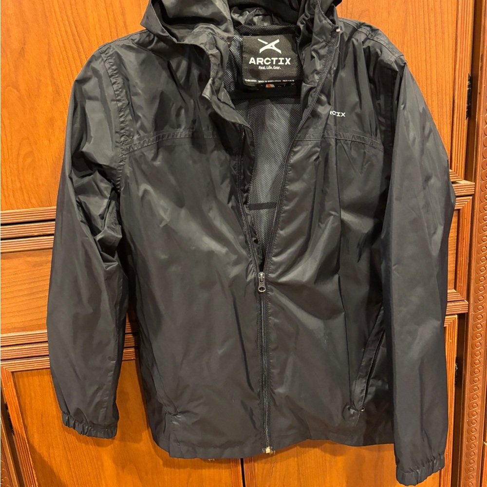 Arctix Youth Black Raincoat